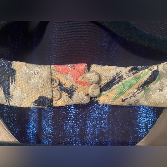 Phoebe multicolor jacquard fabric mini cocktail dress - Picture 4 of 5